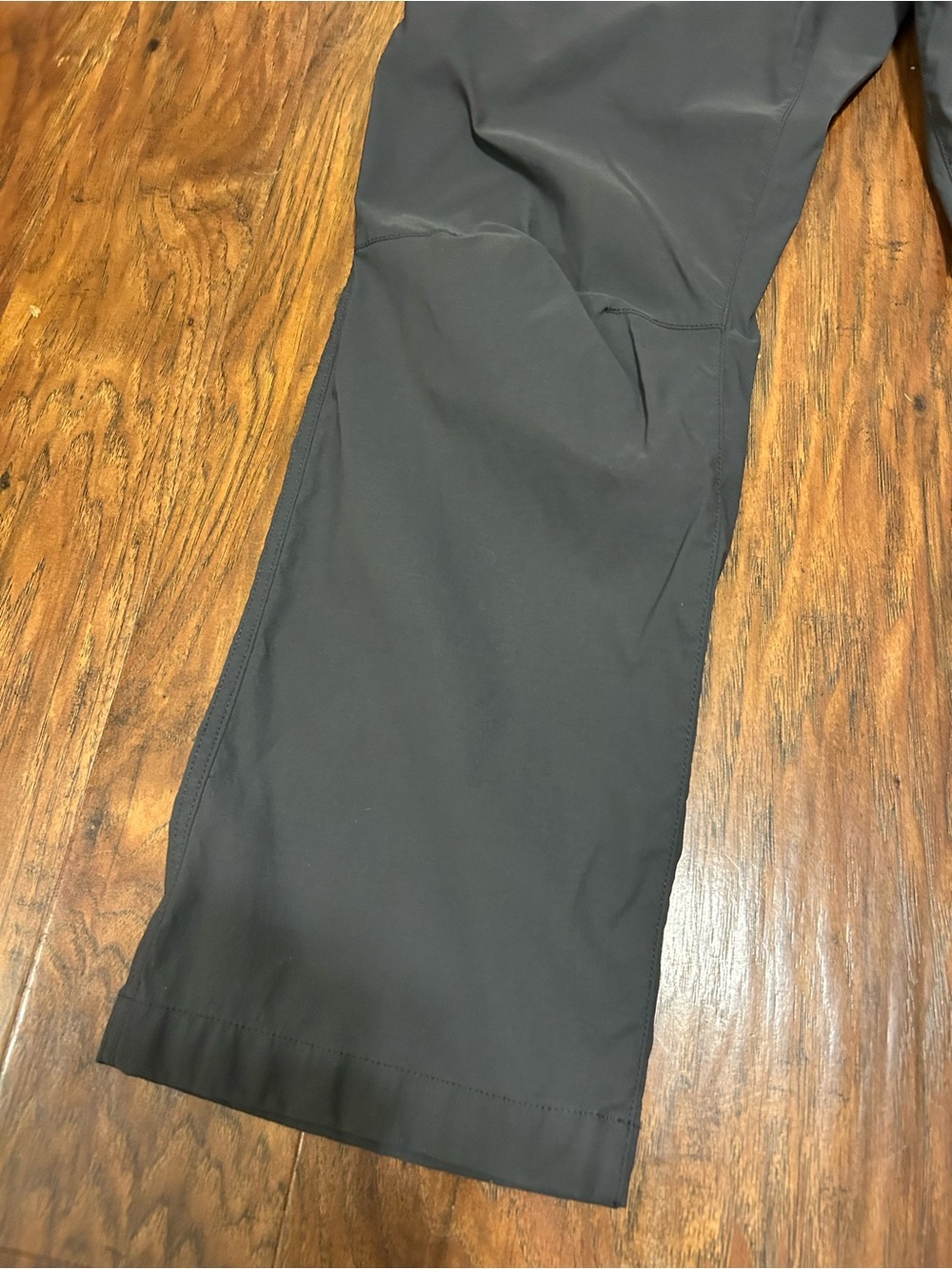 Men's Eddie Bauer Tech Pants Stretch Lightweight Moisture Wicking Comfort Grey - Picture 3 of 14